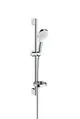 Hansgrohe-HG-Brausenset-Crometta-Vario-Unica-650mm-weiss-chrom-mit-Cassetta-26553400 gallery number 1